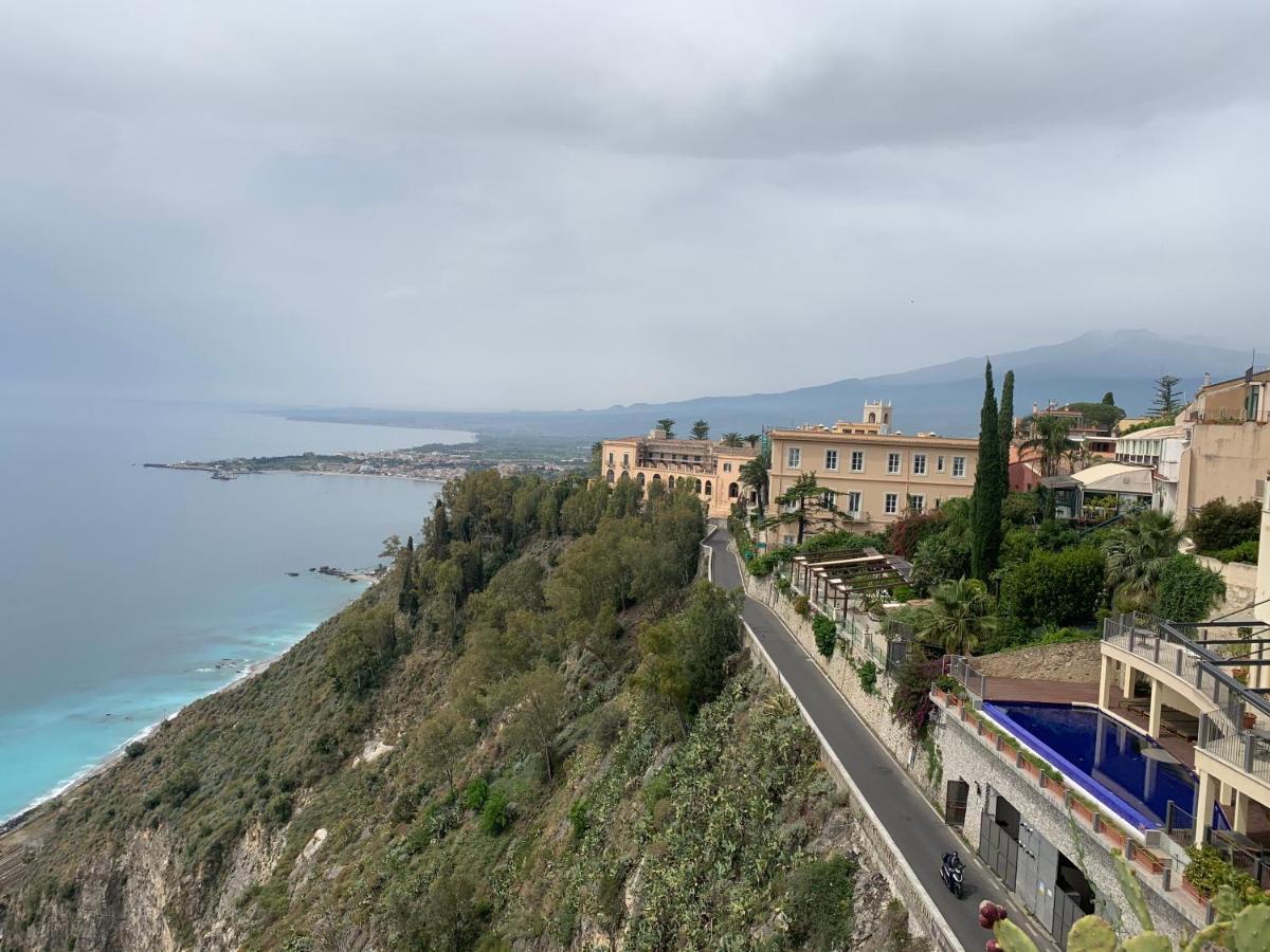 Panoramic Taormina Bay View Daire Dış mekan fotoğraf