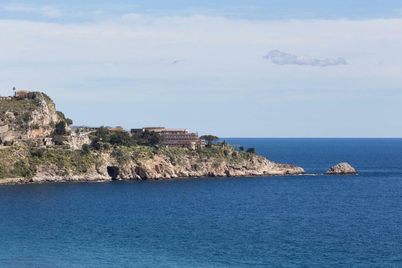 Panoramic Taormina Bay View Daire Dış mekan fotoğraf