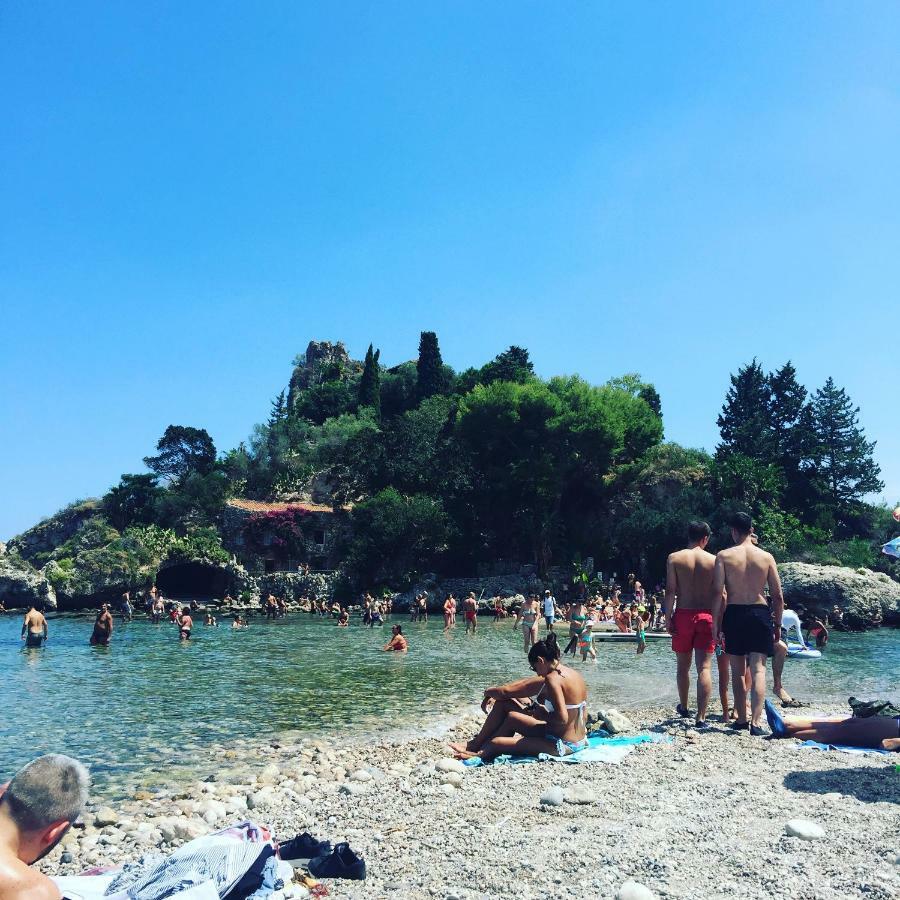 Panoramic Taormina Bay View Daire Dış mekan fotoğraf